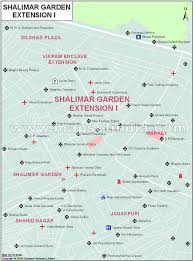Shalimar Garden Extention1 Map