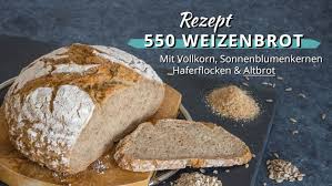 Weizen Weizenvollkorn Mit Hafer Und Altbrot Einfach Brot Backen Rezept Brot Backen Vollkorn Brot Selber Backen