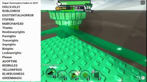 A new window will appear where you can enter each working code into the text box. Roblox Super Doomspire Codes 2021 Roblox Super Doomspire Codes March 2021 Pro Game Guides Acer Swift 1 Roblox Super Doomspire Thanks For Watching Please Like And Subscribe My Channel For More Codes Francoiser Accent