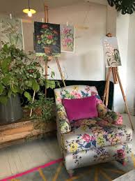 Delicious set of pink painted wood frames lounge chairs or armchairs with deep seat. Ldf New Launches Dfs X Joules Hello Peagreen