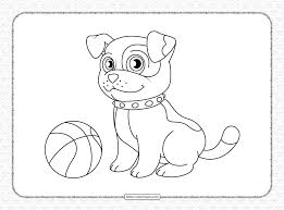 The spruce / kelly miller halloween coloring pages can be fun for younger kids, older kids, and even adults. Free Printable Dog Coloring Sheet