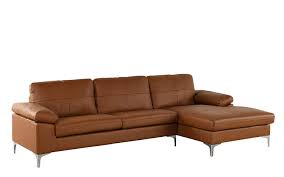 Leather Sectional Sofa L Shape Couch With Chaise 108 7 W Inches Camel Walmart Com Walmart Com Refine your search for coach camel leather.