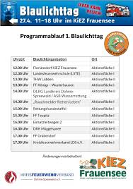 Das floriansdorf kiez frauensee ist ein kinderbrandschutzzentrum in heidesee (brandenburg), welches als unfallpräventionszentrum das risiko von brandverletzungen bei kindern reduzieren soll. Blaulichttag Im Floriansdorf Kiez Frauensee Kfv Lds
