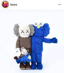 Plush Kaws Animation Design Elmo Plush Pop Toys
