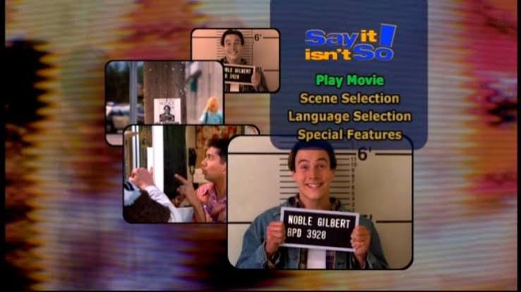 Say It Isn't So (2001) – DVD Menus
