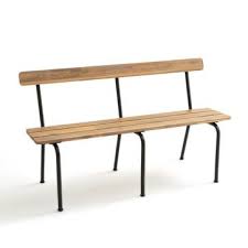 Banc Interieur Exterieur Metal Et Acacia Kolyma La Redoute Interieurs Indus Interieur Meubel Ideeen Bankjes Buiten