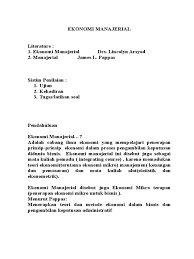 0 response to soal uts ekonomi manajerial semester iii beserta jawabannya. Ekonomi Manajerial Pdf