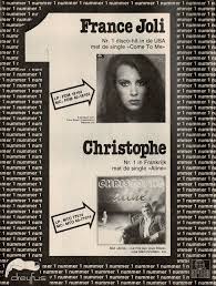 You get high in n.y.c. 40 Jaar Geleden Reclame Voor De Albums Van France Joli En Christophe December 1979 Toen Gisteren Nog Vandaag Was
