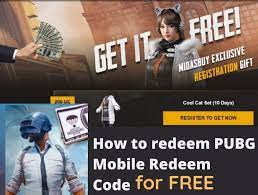 How To Redeem Pubg Mobile Redeem Codes In June 2021 Get Codes Free Items Tech Vivi