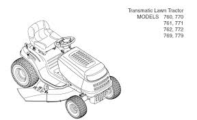 Mtd products lawn tractors riding mowers. Mtd Transmatic Lawn Tractor 760 To 779 Parts Manual Pdf Heydownloads Manual Downloads
