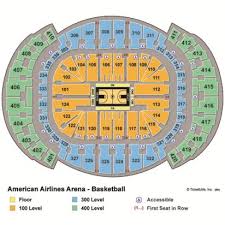 Factual American Airlines Arena Seat Chart American Airlines