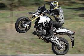 Aprillia Duroduso 1200 Wheelie Machine Motorcycle Biker Bike