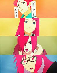 Uzumaki Clan Red Haired Beauties 1 Mito Uzumaki 2 Kushina Uzumaki 3 Nagato Uzumaki 4 Karin Uzumaki Personajes De Naruto Wallpaper De Anime Anime Bonito