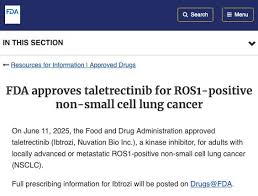 Image result for ROS1 Inhibitor