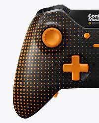 Download Game Controller Mockup In Device Mockups On Yellow Images Object Mockups