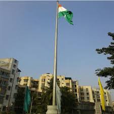 A flag is a piece of fabric (most often rectangular or quadrilateral) with a distinctive design and colours.it is used as a symbol, a signalling device, or for decoration. High Mast Pole Flag Mast Pole Manufacturer From Kolkata