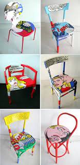 Find anything you need here. Pop Art Merkmale Im Innendesign Einrichtungsideen Im 60er Jahre Stil Roy Lichtenstein Pop Art Pop Art Ausgefallen Bemalte Mobel