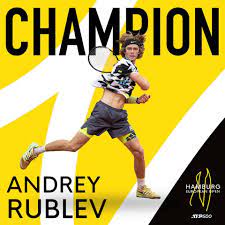 But what is andrei rublev's racquet? And The Winner Is Andrey Rublev Hamburg European Open Facebook