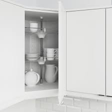 Ikea does not stand by kitchen cabinet warranties two feet i bought the previous version of this cabinet carousel, which was called the rationell. Utrusta Wall Corner Cabinet Carousel Ikea
