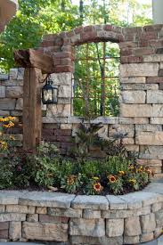Rosetta Belvede Backsteinmauer Belvede Rosetta Landscaping Retaining Walls Garden Wall Garden Retaining Wall