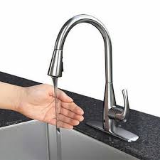 Kohler malleco pull down kitchen sink faucet with soap dispenser. Bio Bidet Motion Sensor High Arc Kitchen Faucet I Kinda Like The Hands Free Part High Arc Kitchen Faucet Kitchen Faucet Faucet