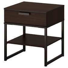 So, whether you want to display your classic books or your modern devices, hemnes does a quality job. Australia Trysil Dark Bedside Tables Ikea Nightstand