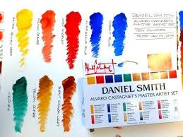 Daniel Smith 285610016 Alvaro Castagnet Master Artist Watercolor Set 10 Pack 5ml