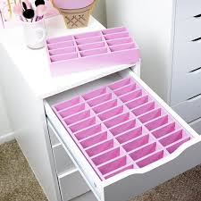 Makeup Organizer For Ikea Alex Drawers For Her Vanity Ikea Alex Drawers Alex Drawer Makeup Drawer Organization