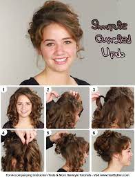 Tutorial Simple Curled Pride And Prejudice Hair 1800s Hairstyles Curled Updo Hairstyles Victorian Hairstyles