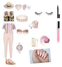 Pink Lemonade By Arod3907 On Polyvore Featuring Avenue Alma En Pena Chloa C And Olivia Burton Clothes Design Pink Polyvore