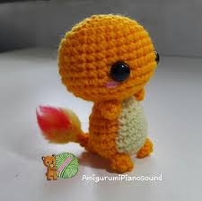 Looking for some super cute stuffed toys for your kids? Amigurumipianosound Crochet Blog Charmander Hitokage Pokemon Pattern