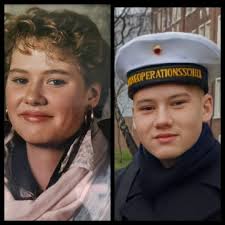 Me 16, my Son 17....his hair looks like mine too 🙈😂