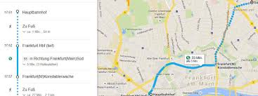 Learn how to create your own. Routenplaner Fur Frankfurt Keine Busse Und Bahnen Auf Google Maps Rhein Main Faz