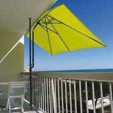 Parasol De Balcon 300 X 150 Cm Anis Parasol Rectangulaire Parasol Balcon Parasol