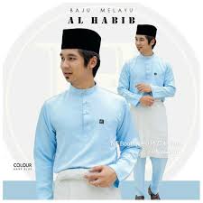 Beau blue is a light tone of baby blue. Buy Terkini Baju Melayu Moden Al Habib Warna Baby Blue Sesuai Untuk Raya Majlis Nikah Tunang Plus Size Ada Seetracker Malaysia