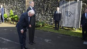 El presidente alem&aacute;n realiza visita hist&oacute;rica a Guernica, bombardeada por  los nazis