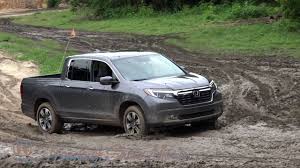 The redesigned 2021 honda ridgeline sports a more aggressive front end, chunkier tires and new dual chrome exhaust tips. 2017 Honda Ridgeline Offroad Course Highlights Youtube