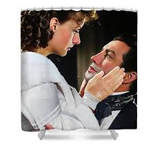 Greta Garbo and Robert Taylor Color Photo from ''Camille'' Beach Towel by  Retro Movie Posters