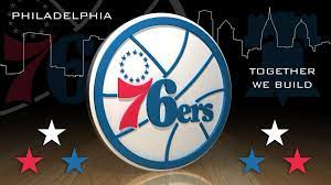 Descriptionallen iverson and the sixers logo.jpg. Artstation Philadelphia 76ers Logo Brian Belz