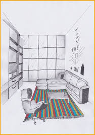 Perspectief Perspectief Tekening Perspectief Interieur Ontwerpen
