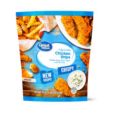 Great Value Crispy Chicken Strips 25 Oz Walmart Com