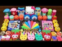 Relaxing With Piping Bags Mixing Random Things Into Slime Satisfying Slime Smoothie Videos 467 Youtube