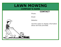 The best part is that you get to enjoy working outdoors. 30 Free Lawn Care Flyer Templates Lawn Mower Flyers á… Templatelab