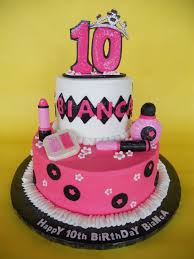 Find images of birthday cake. 9 Cakes With Makeup Theme Ideas Cupcake Cakes Makeup Themes Make Up Cake