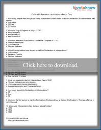 Printable us independence day trivia quiz questions and answers. Quiz With Answers On Independence Day Lovetoknow