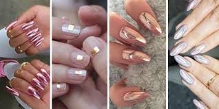 Chrome nails are becoming a manicure trend nowadays so it's time to know how to do chrome nails and take a look of the best cute nail ideas with metallic chrome powder such as gold chrome nails. 21 Chrome Nails From Mirror Nail Polish To Acrylic Nail Art Ideas