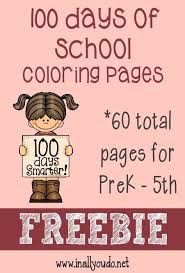 Baby powder in hair, scarf on head, glasses, cardigan, pearl necklaces, skirt, tights, dress shoes 100 day of school project 100 days of school school fun school hair school stuff school projects best kids costumes girl costumes costumes. Free 100 Days Of School Coloring Pages 60 Pages In All You Do 100 Days Of School School Coloring Pages 100th Day