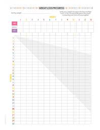 Weight Calendar Chart Calendar Template 2016 Blank Printable