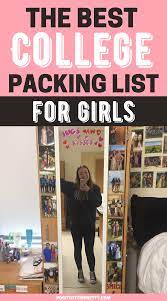 College Packing List For Girls What To Pack For College College Packing Lists College Packing Dorm Packing Lists