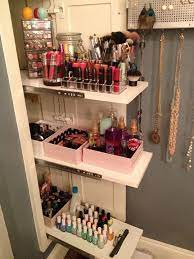 17 Makeup Organizers And Storage Ideas For Makeup Junkies Cheap Makeup Organization Diy Makeup Diy Makeup Organizer Cardboard Tutorial